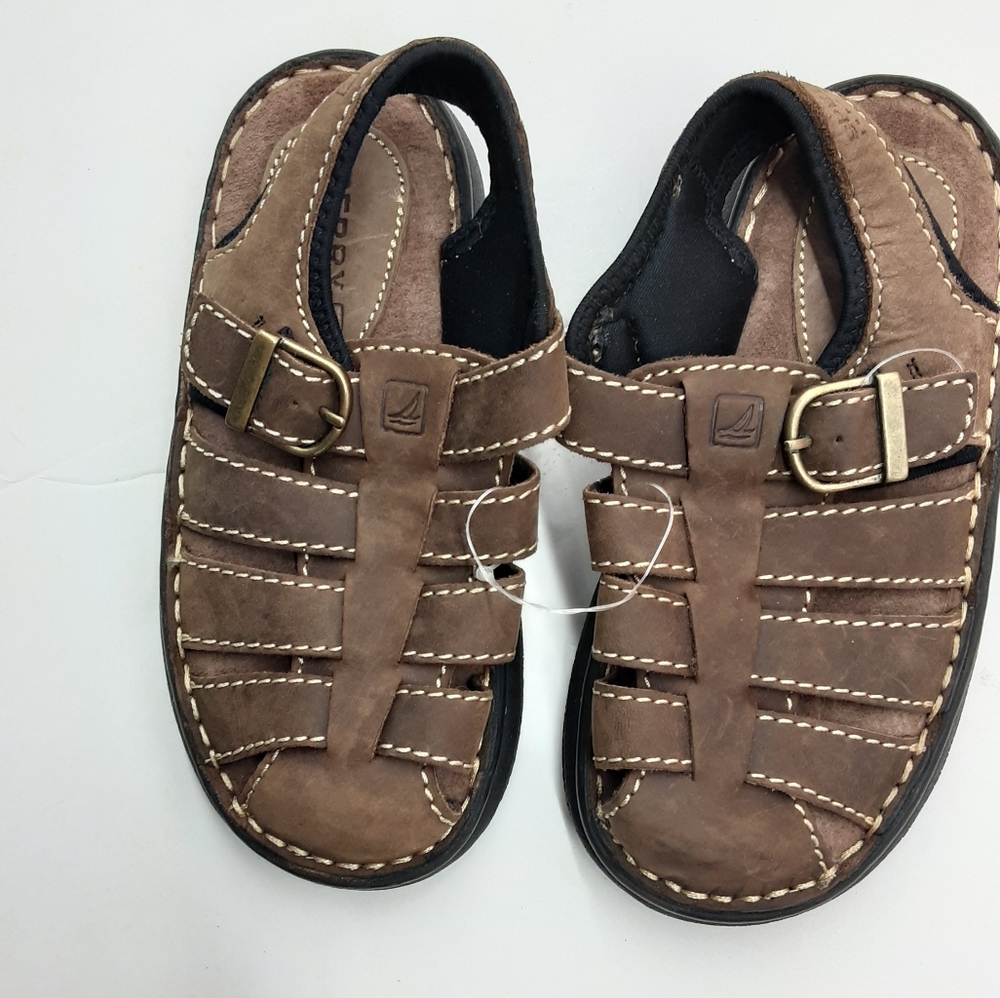 Sperry Evan Top Sider Boys Sandals Size 1